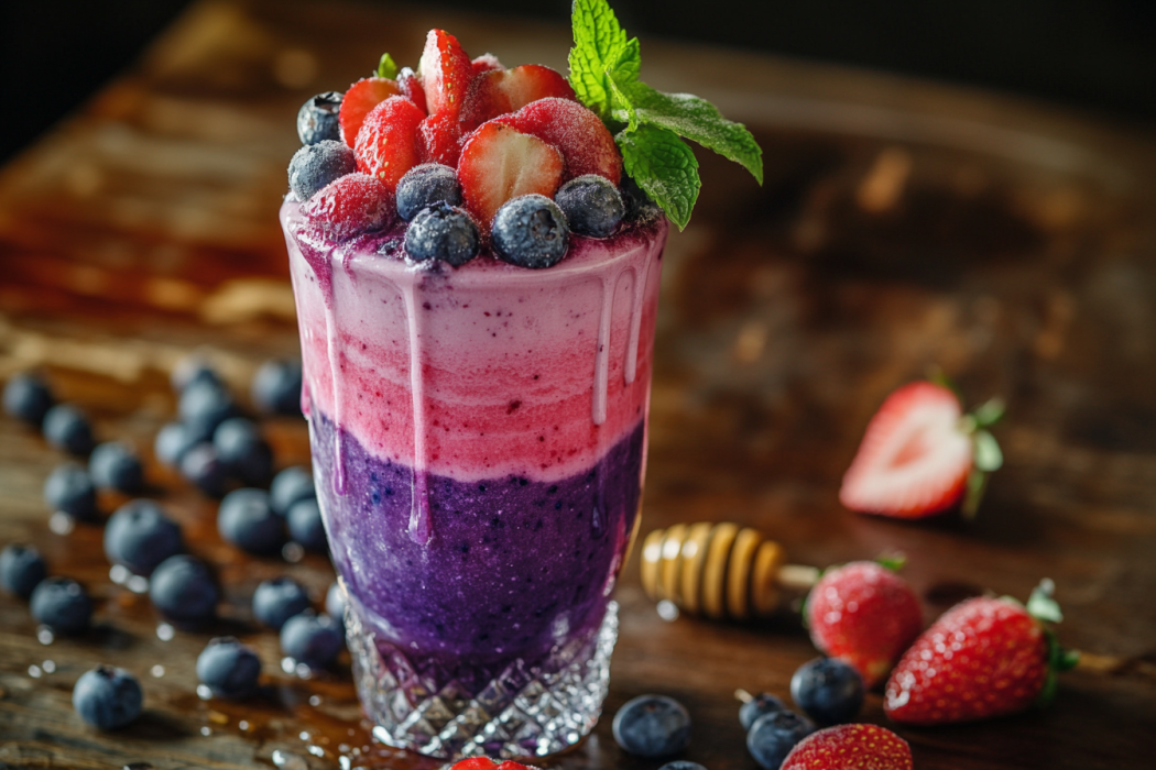 Strawberry Blueberry Smoothie