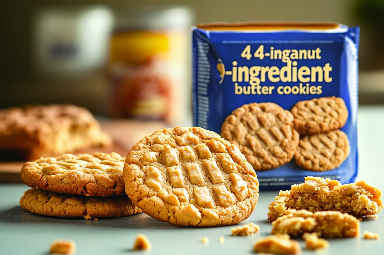 4-ingredient-peanut-butter-cookies