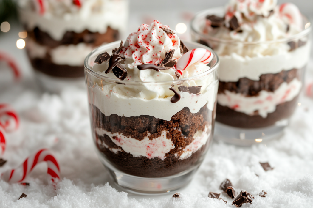 Christmas Desserts trifles 