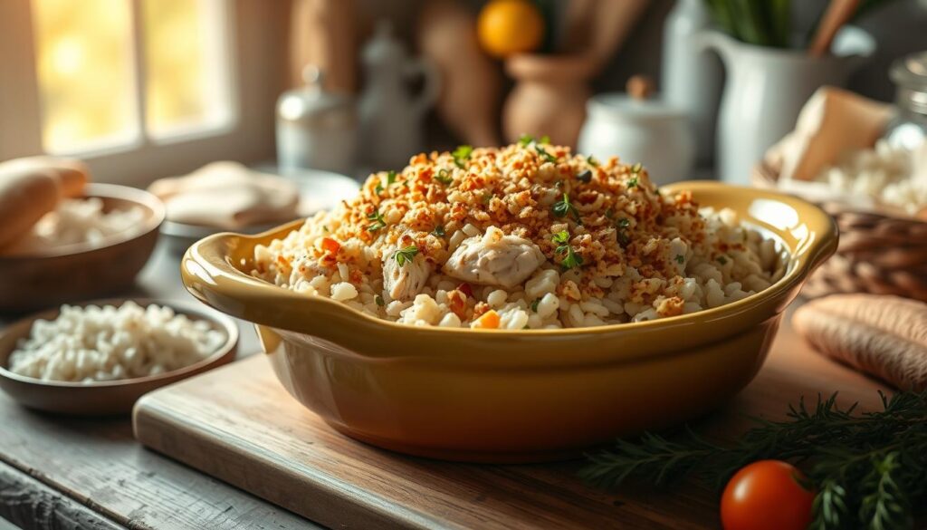 angel chicken rice casserole