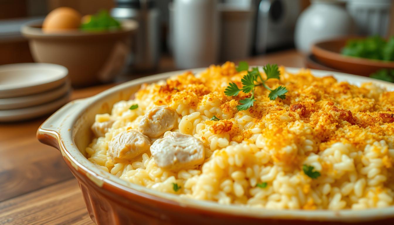 angel chicken rice casserole