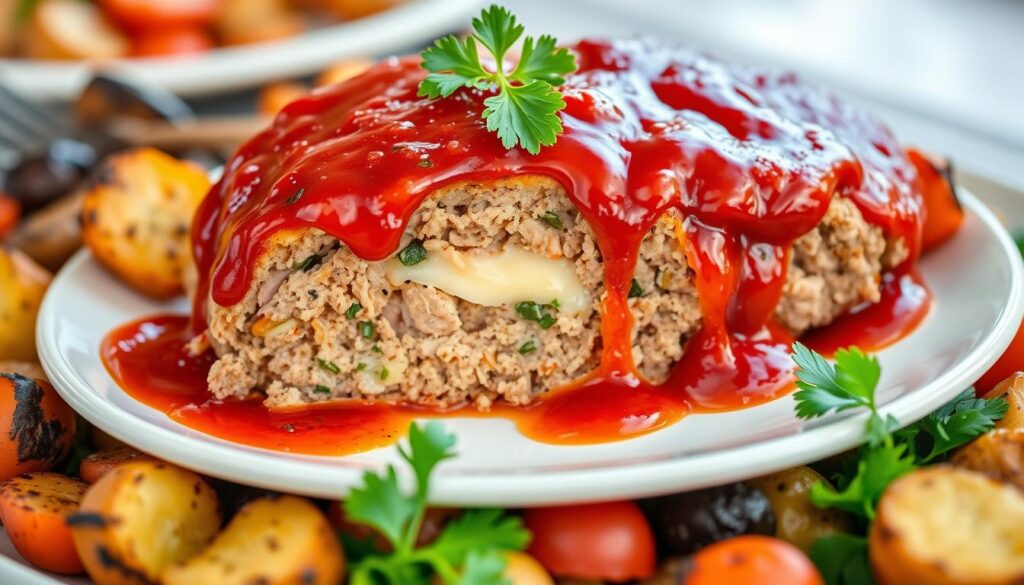 chicken cordon bleu meatloaf