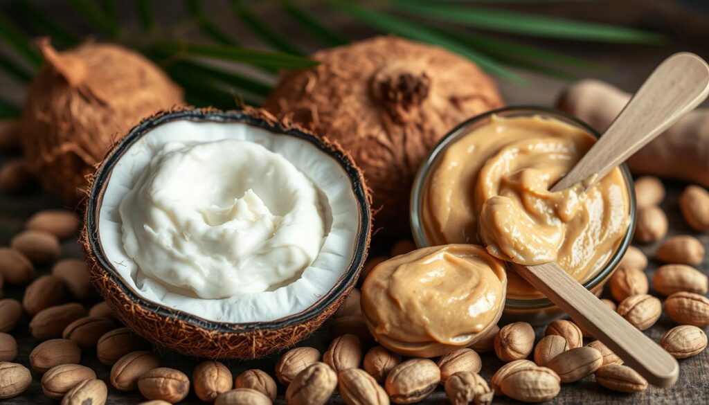 coconut butter and peanut butter comparison