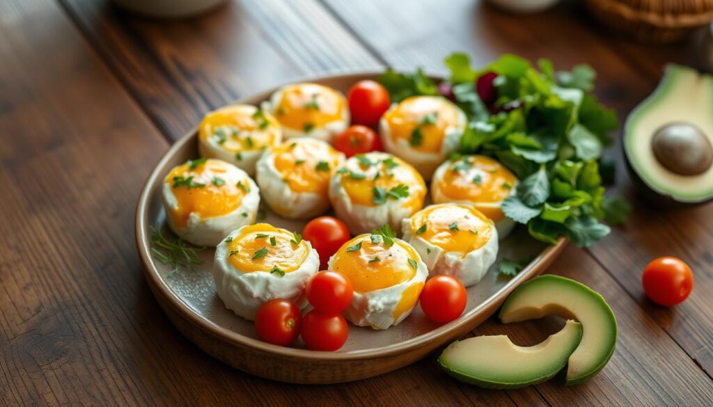 egg and cottage cheese bites serving ideas