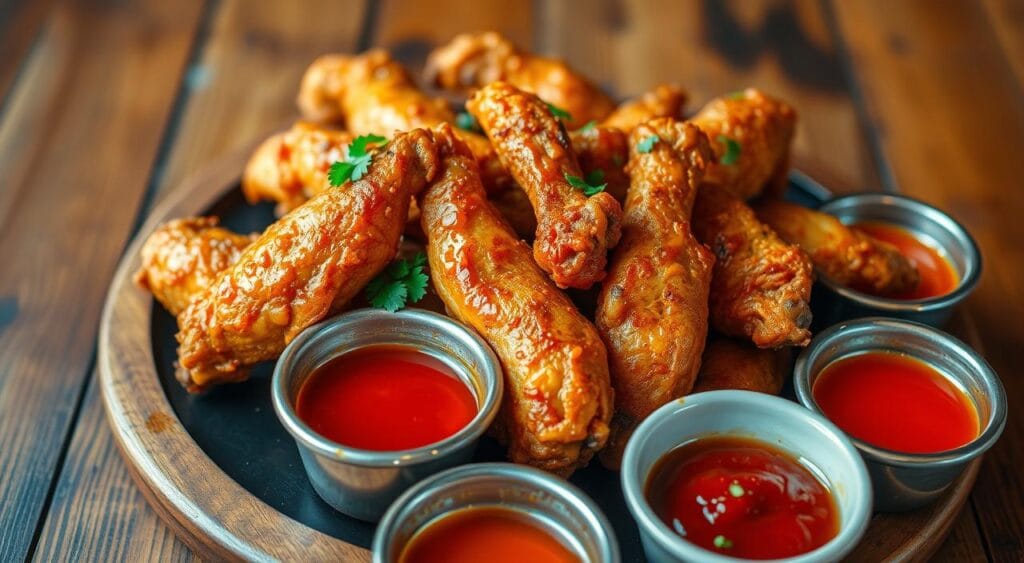 fried chicken wings