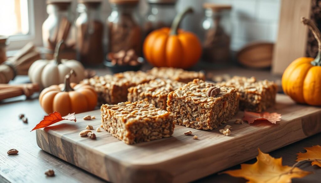 healthy pumpkin bars