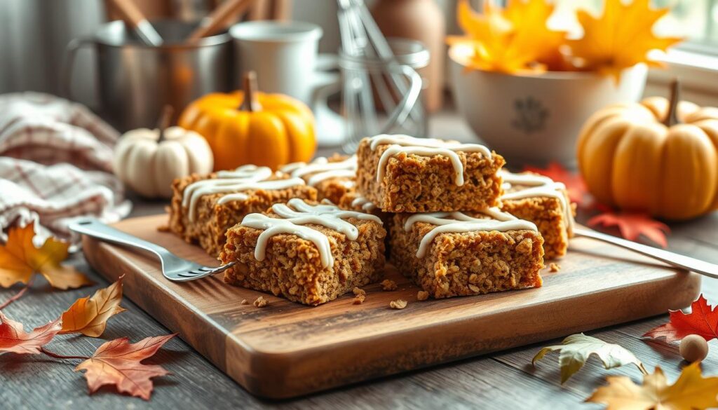 pumpkin breakfast bars