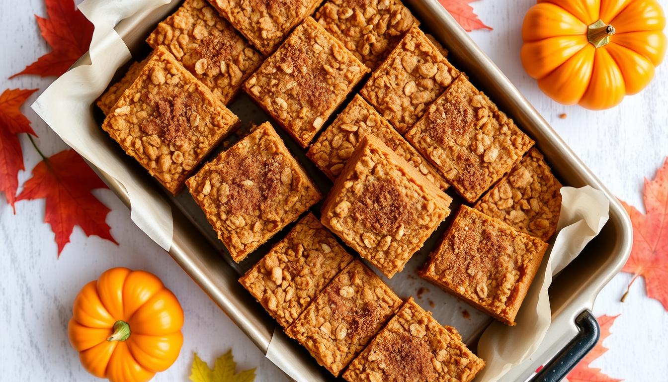 pumpkin oatmeal bars