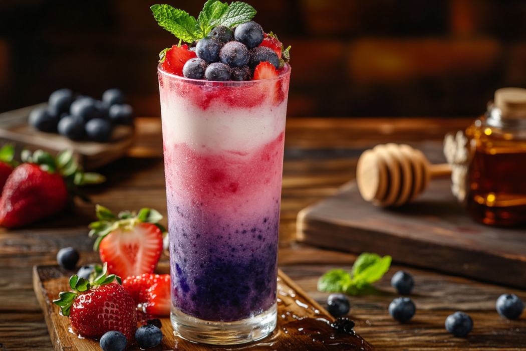 Strawberry Blueberry Smoothie