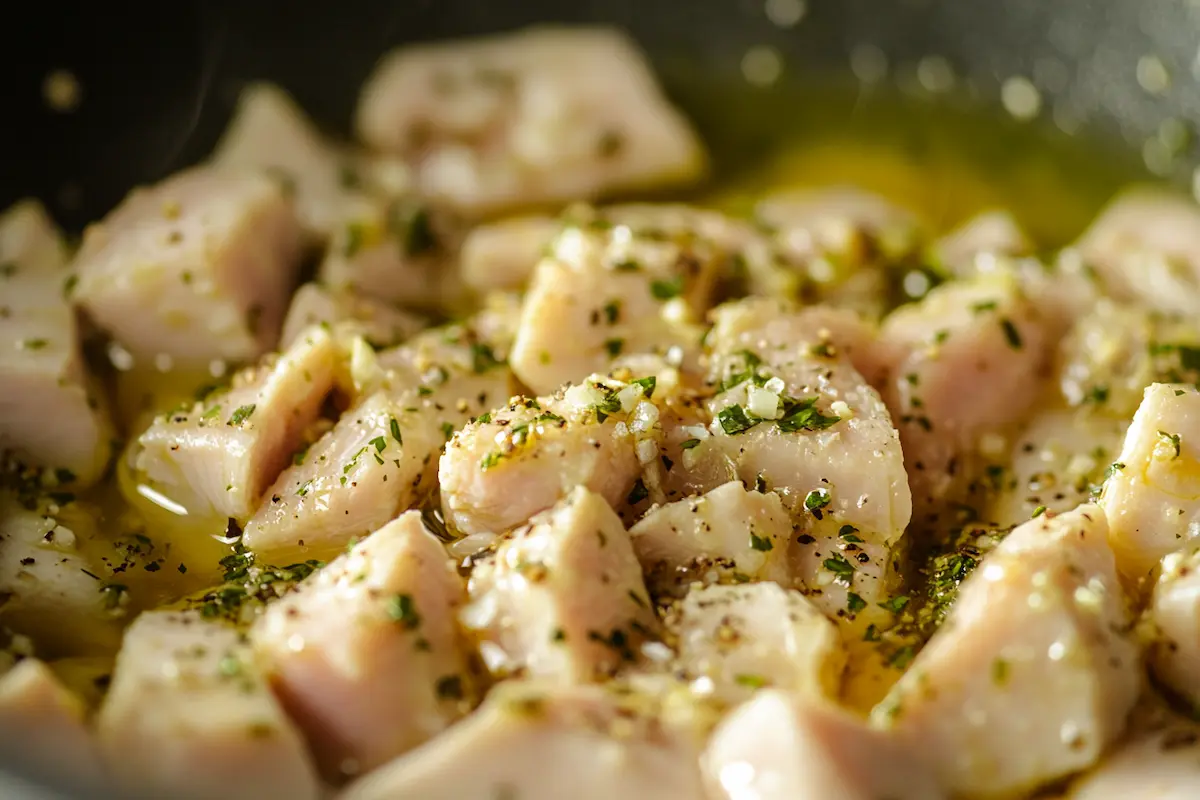 Garlic Parmesan Chicken Pasta