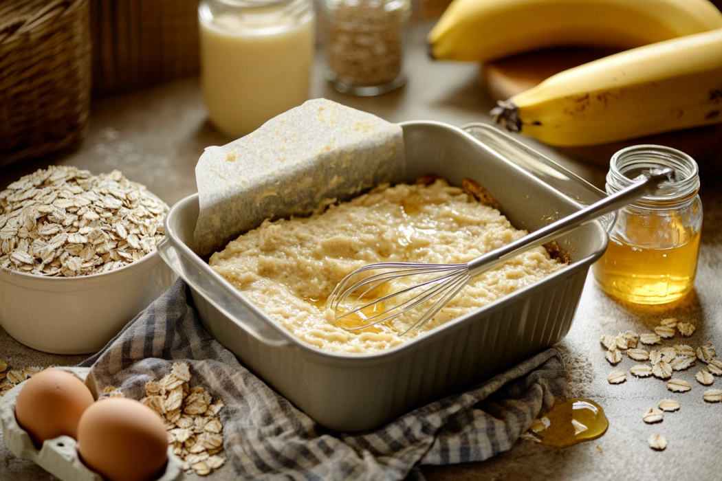 Oat Flour Banana Bread 