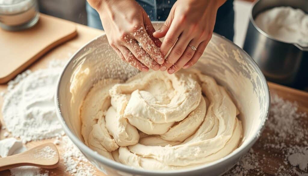 Soda Bread Dough Mixing Techniques