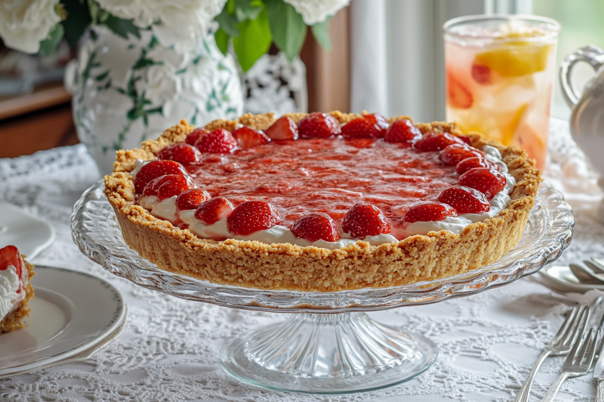 Strawberry Cream Cheese Pie