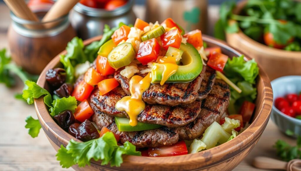 burger bowl recipe