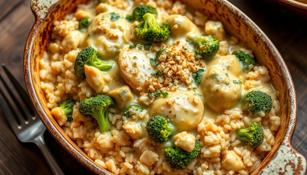 chicken broccoli rice casserole