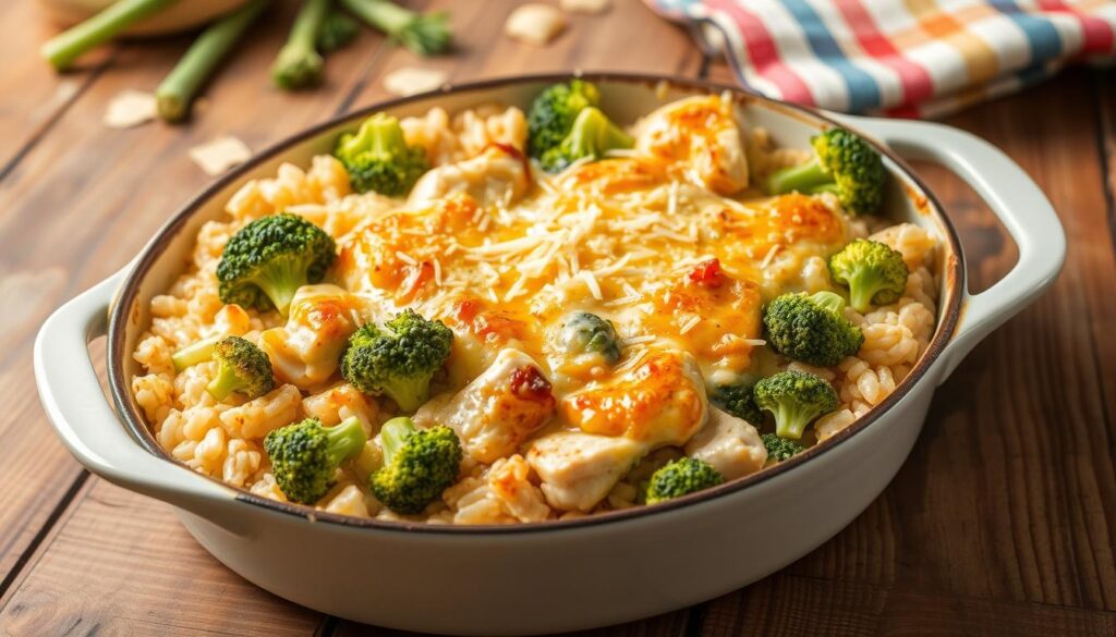 chicken rice broccoli casserole