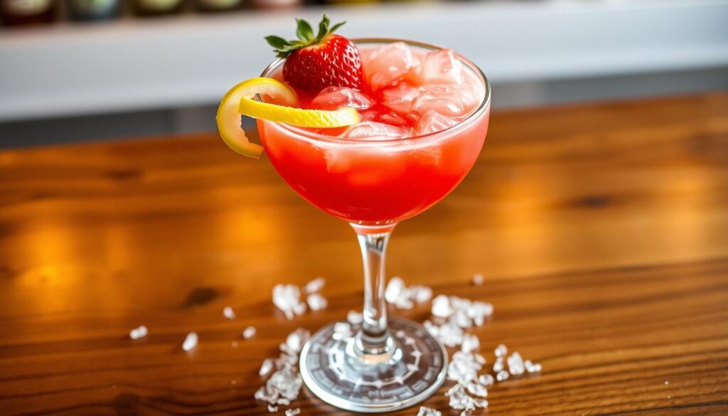 frozen strawberry lemon drop