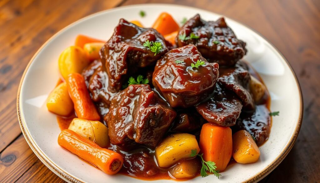 slow cooker beef cheeks