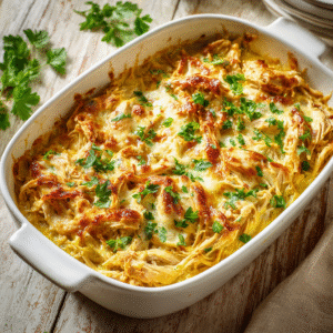 Chicken Casserole Recipe: Creamy & Delicious